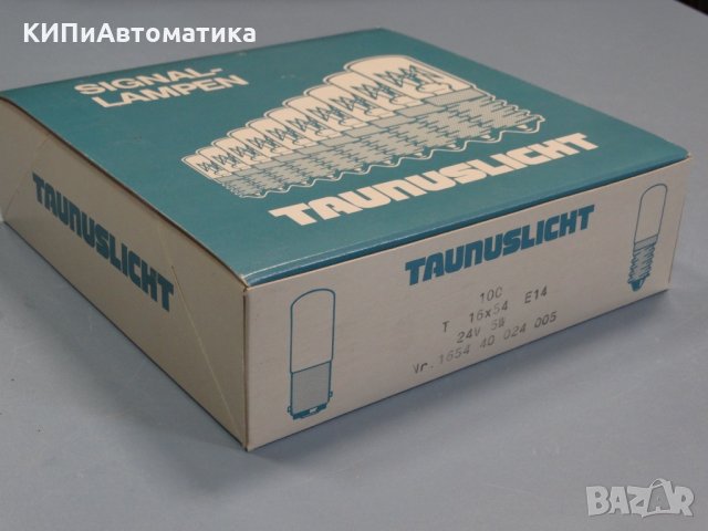 Сигнални лампи TAUNUSLICHT T16 x 54 E14, 24V 5W, снимка 4 - Индустриална техника - 34451638