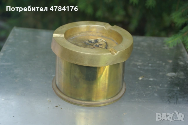 продавам  старинен бронзов пепелник края на 19 век, снимка 2 - Антикварни и старинни предмети - 54073584