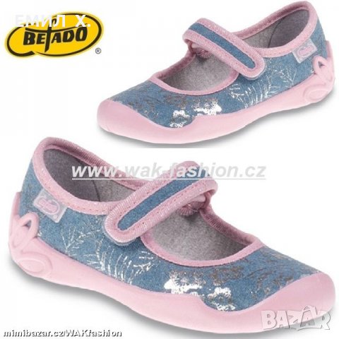 Детски текстилни обувки Befado за момиче 114x280, снимка 2 - Детски обувки - 30409809