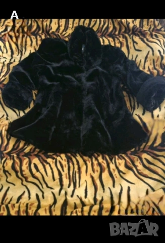 Еко палто пелерина до 120см.гр.об, снимка 2 - Палта, манта - 53222418