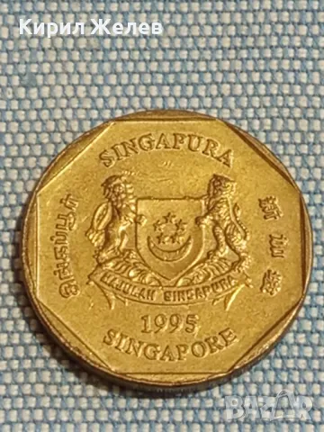 Две монети 1 реал 2012г. Бразилия/ 1 долар 1995г. Сингапур за КОЛЕКЦИЯ 49348, снимка 6 - Нумизматика и бонистика - 48755612