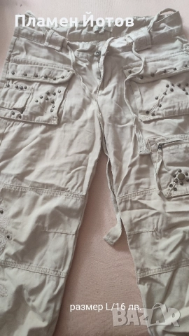 дамски панталони, размер L, снимка 2 - Панталони - 51864817