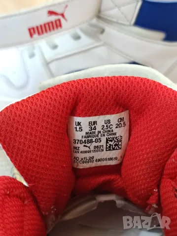 Маратонки Puma Rebound Layup Mid размер 34, снимка 2 - Детски маратонки - 56362772
