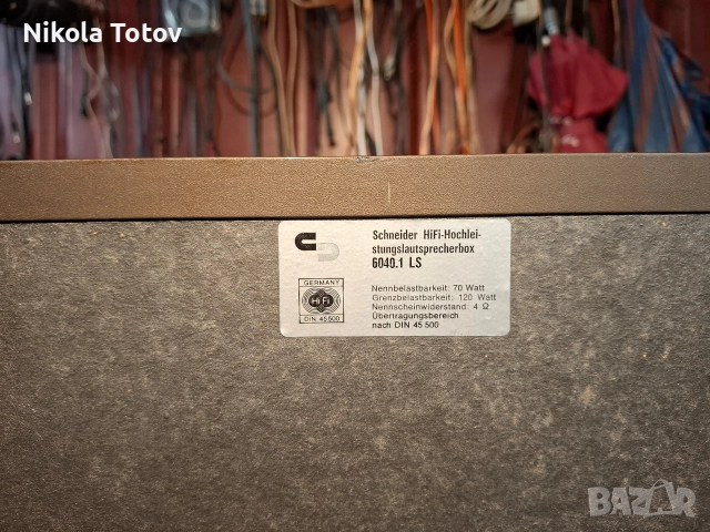 Продават се тонколони Schneider 6040.1 LS., снимка 7 - Тонколони - 52806397
