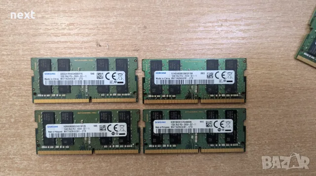 16GB DDR4 RAM за лаптоп Samsung SK Hynix 2666 3200 MHz SO DIMM + Гаранция и фактура по ДДС, снимка 3 - RAM памет - 56099928