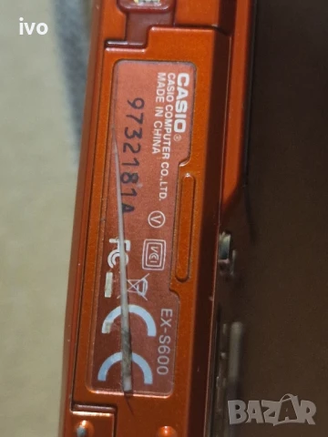 casio ex s600, снимка 9 - Фотоапарати - 50836758