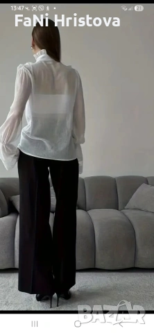 Дамска винтидж риза , снимка 3 - Ризи - 54226343