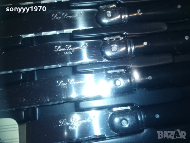 laguiole 6бр BLACK-knives france 2802211925, снимка 15 - Колекции - 31989002