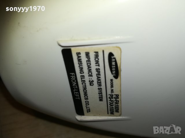 samsung ps-fa100w 3ohm 2бр тонколони 0202211729, снимка 17 - Тонколони - 31655537