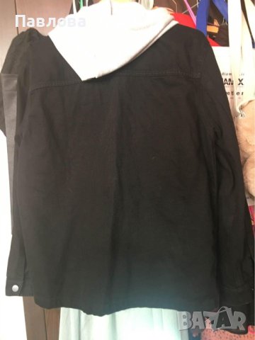 Ново дънково яке с качулка., снимка 10 - Якета - 42156197