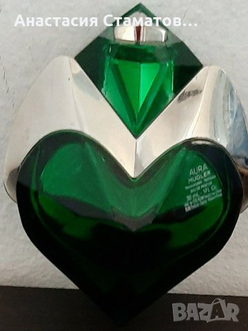 Празно шише от парфюм AURA MUGLER,с интересен дизайн-за колекционери, снимка 3 - Антикварни и старинни предмети - 29836371