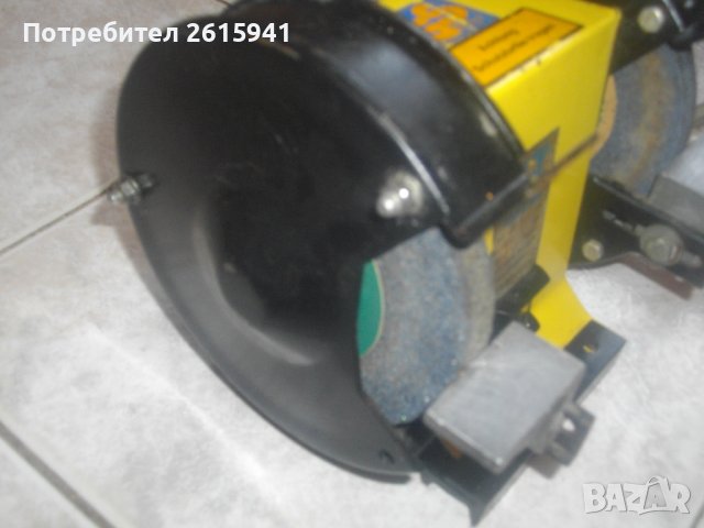 HANNING 180W/45W-1,5A-3000/min-ф150мм-6,0Kg-Висок Клас Немски Профи Шмиргел-ОТЛИЧЕН, снимка 11 - Други инструменти - 37423245