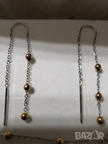 Комплект гривна и обеци , снимка 3 - Бижутерийни комплекти - 48621800