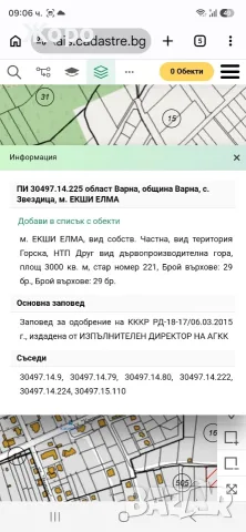 Парцел село Звездица област Варна, снимка 2 - Парцели - 56226048
