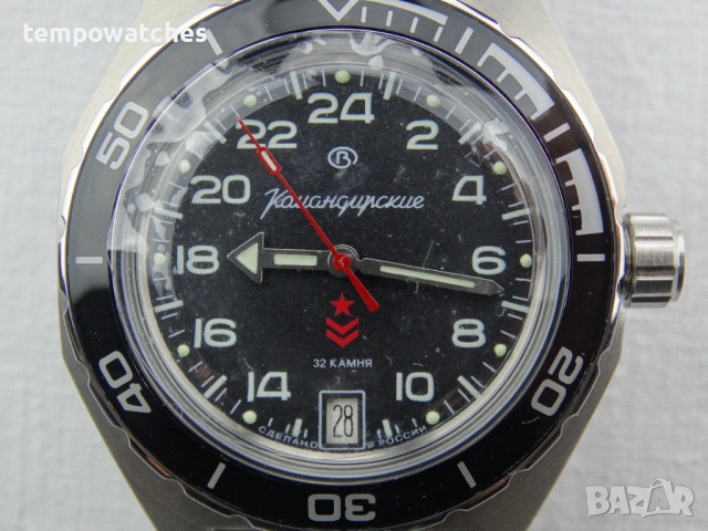 ВОСТОК КОМАНДИРСКИЕ АВТОМАТИЧЕН-24 часа ref: 650541