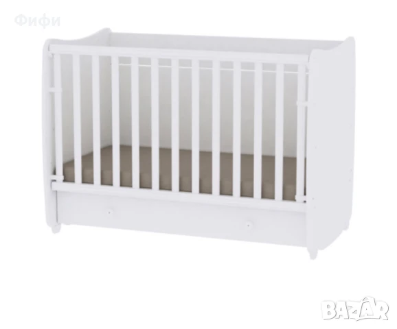 LORELLI Classic Легло-люлка 60/120 см. DREAM БЯЛО