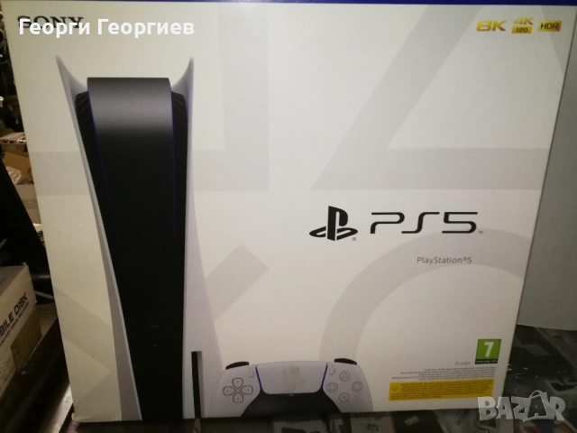 Sony PlayStation 5 Disk Edition PS5 ПЕРФЕКТЕН , снимка 1