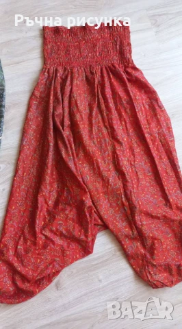 Оригинални копринени индийски шалвари по 30лв /брой, снимка 2 - Панталони - 50994977