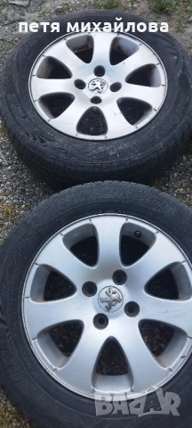 Джанти с гуми за Пежо 307, снимка 2 - Гуми и джанти - 50687922