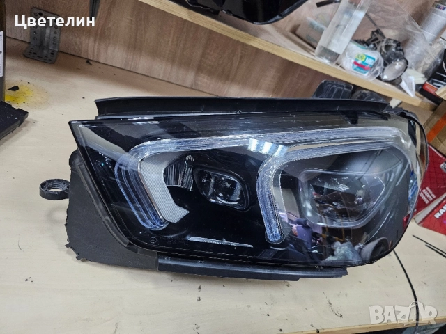 Ляв фар за Mercedes GLE W167 Multibeam lqv far мерцедес гле 167, снимка 4 - Части - 51859837