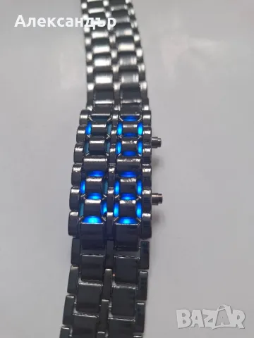 два мъжки метални часовника - 21см дължина, снимка 3 - Мъжки - 49630054