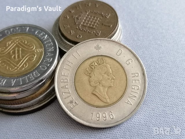 Монета - Канада - 2 долара | 1996г., снимка 2 - Нумизматика и бонистика - 42768428