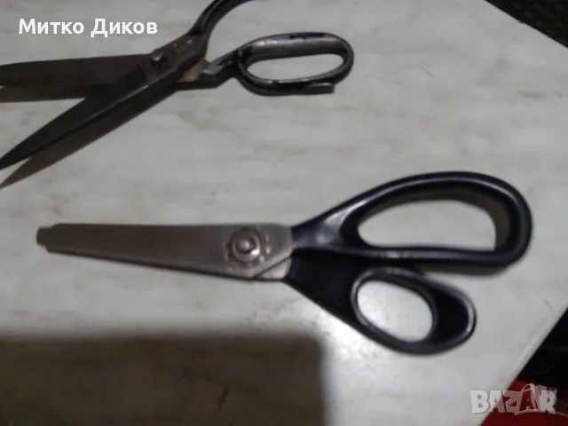 Солинген ножица голяма 289мм на 180мм отлична и друга Nippes 215х110мм острие и зиг заг ножица руска, снимка 15 - Други - 28987913