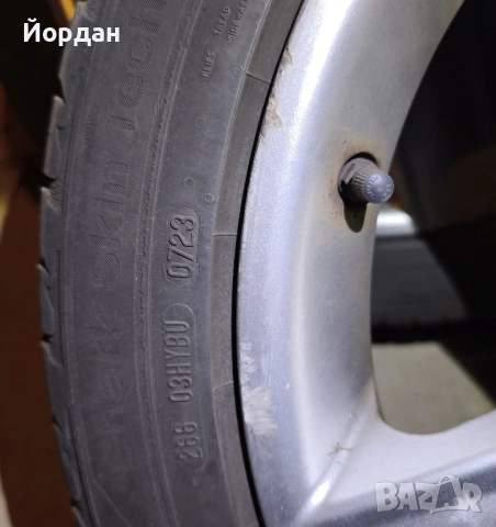 Джанти алуминиеви с гуми - 17 ки Audi, VW - 5 броя, снимка 3 - Гуми и джанти - 54172621