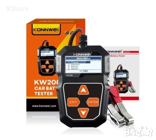 Тестер за автомобилен акумулатор KW210