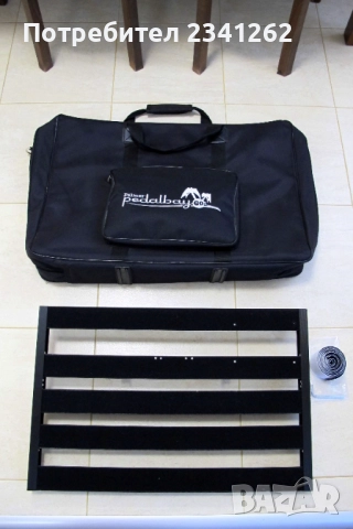 Palmer Pedalbay 60L – Голям алуминиев педалборд с чанта, снимка 7 - Китари - 51952163