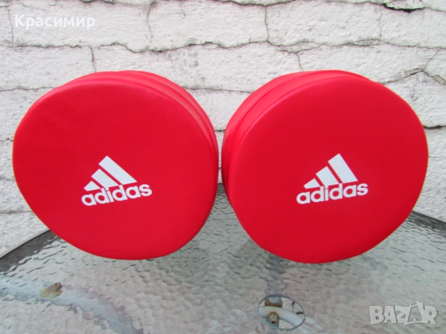Двулицеви лапи за бокс Adidas, снимка 7 - Бокс - 53080085