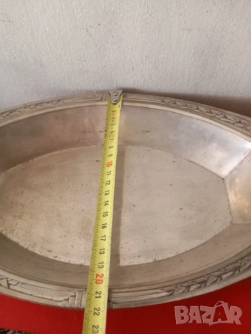 Посребрена купа,панер арт нуво, снимка 4 - Антикварни и старинни предмети - 54253363