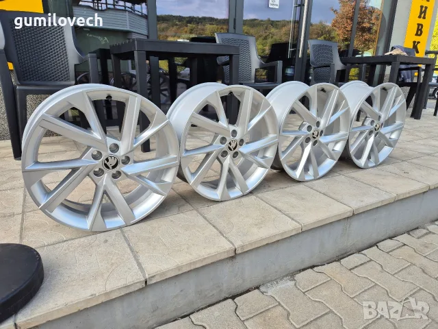 Оригинални Джанти Шкода Kamiq Kushaq 18 цола 5×100, снимка 6 - Гуми и джанти - 56260422