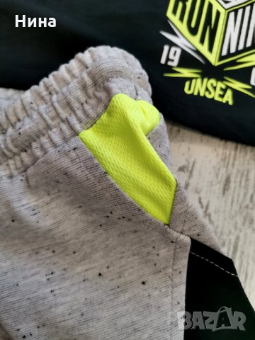 Екип NK в сиво- черно, снимка 2 - Детски комплекти - 29215848