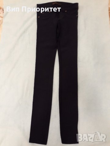 Марков тъмно син панталон SALVATORE FERRAGAMO , дълъг панталон , по крака , скъпа материя, снимка 3 - Панталони - 37450415