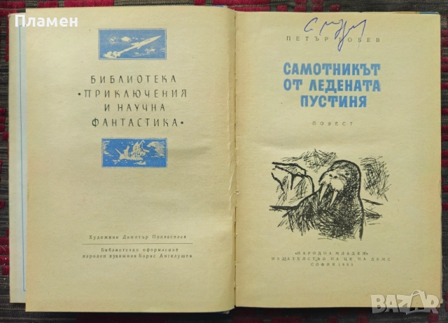 Самотникът от ледената пустиня Петър Бобев , снимка 3 - Художествена литература - 51794311