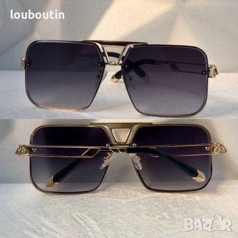 Maybach 2023 мъжки слънчеви очила маска 5 цвята, снимка 2 - Слънчеви и диоптрични очила - 40125963