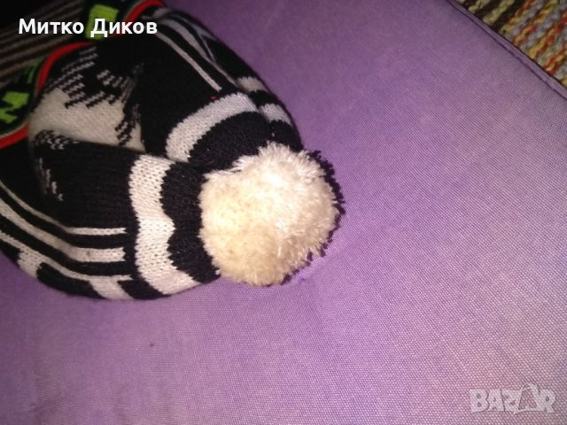 Зимна шапка и шал на Ювентус, снимка 5 - Футбол - 38214521