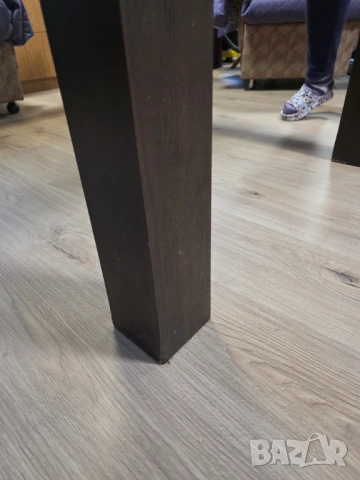 Трапезна маса със стъкло  90-130, снимка 4 - Маси - 54009234