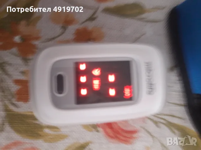 Пулсоксиметър Microlife, снимка 2 - Уреди за диагностика - 56079833