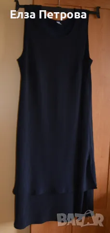 Дамски сет от рокля и сако - бяло и тъмно синьо; 4XL÷5XL, снимка 6 - Сака - 41962285