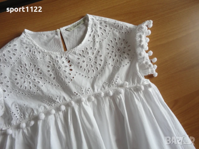 Zara/S/100% памук/дамска рокля, снимка 2 - Рокли - 51043675