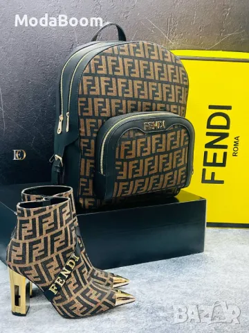 Fendi дамски комплекти , снимка 4 - Дамски елегантни обувки - 48286490