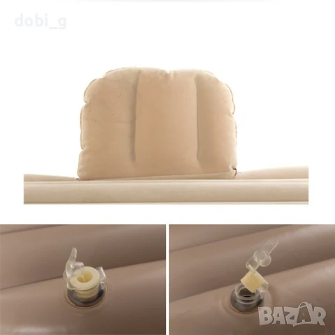 Удобен надуваем матрак (легло), снимка 8 - Матраци - 51060487