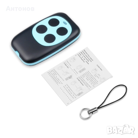 Клониращо универсално 433 mhz дистанционно за гаражни врати и бариери, снимка 4 - Друга електроника - 52455780