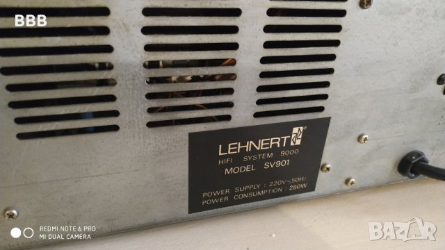 Lehnert  SV901 + ST902 - Усилвател и тунер, снимка 8 - Ресийвъри, усилватели, смесителни пултове - 35278710