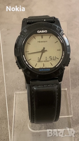 Casio abx-20 twincept databank alarm world time lcd watch  