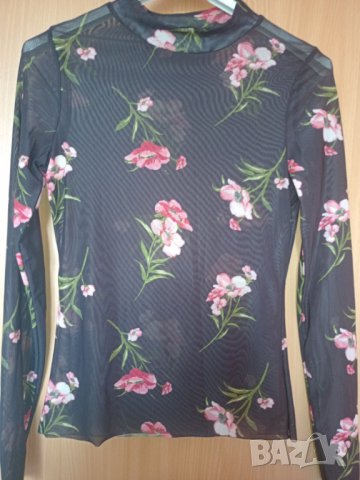 Bik Bok тюлена блуза S, снимка 1 - Блузи с дълъг ръкав и пуловери - 36653229