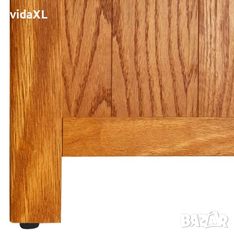 vidaXL Библиотека с 5 рафта, 70x22x140 см, дъбов масив(SKU:331736), снимка 2 - Други - 53337240