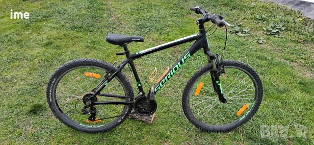 Велосипед НОМЕР 09. Serious. Алуминиева рамка. 26 цола, 21 скорости. 46 см от седалката...